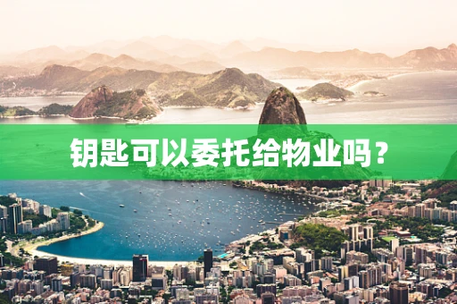 钥匙可以委托给物业吗？