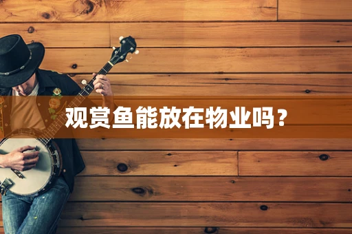观赏鱼能放在物业吗？