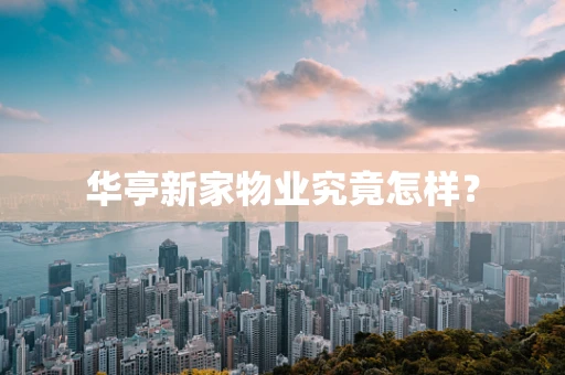 华亭新家物业究竟怎样？