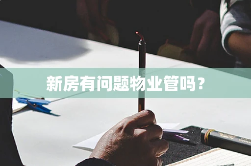 新房有问题物业管吗？