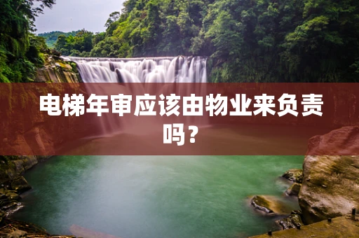 电梯年审应该由物业来负责吗？