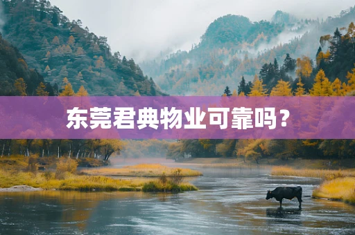 东莞君典物业可靠吗？