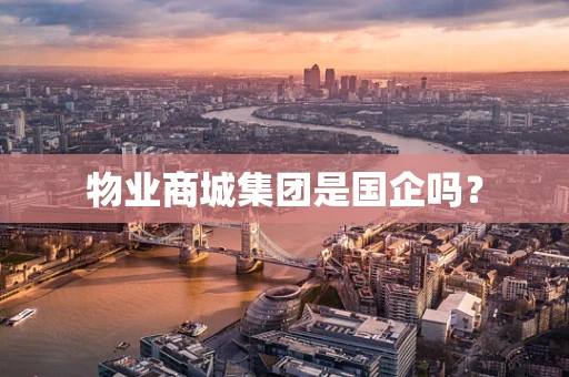 物业商城集团是国企吗？