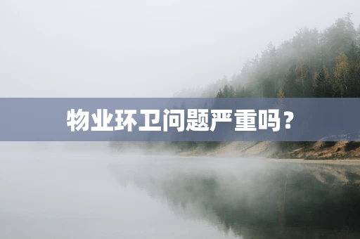 物业环卫问题严重吗？
