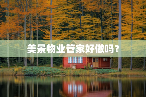 美景物业管家好做吗？