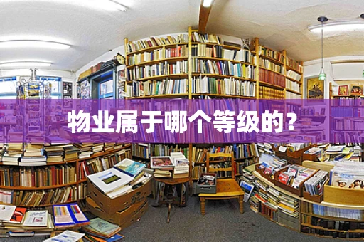 物业属于哪个等级的？