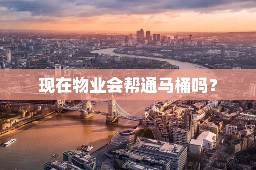 现在物业会帮通马桶吗？