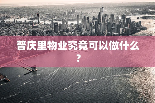 普庆里物业究竟可以做什么？