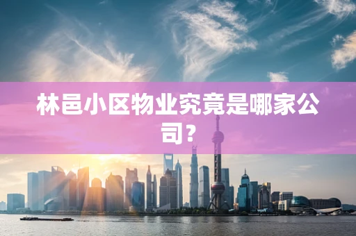 林邑小区物业究竟是哪家公司？