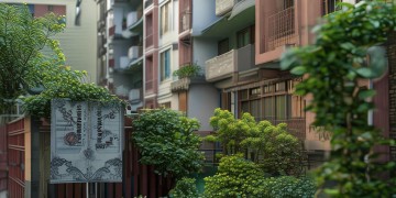 物业挡住小区门口违法吗？