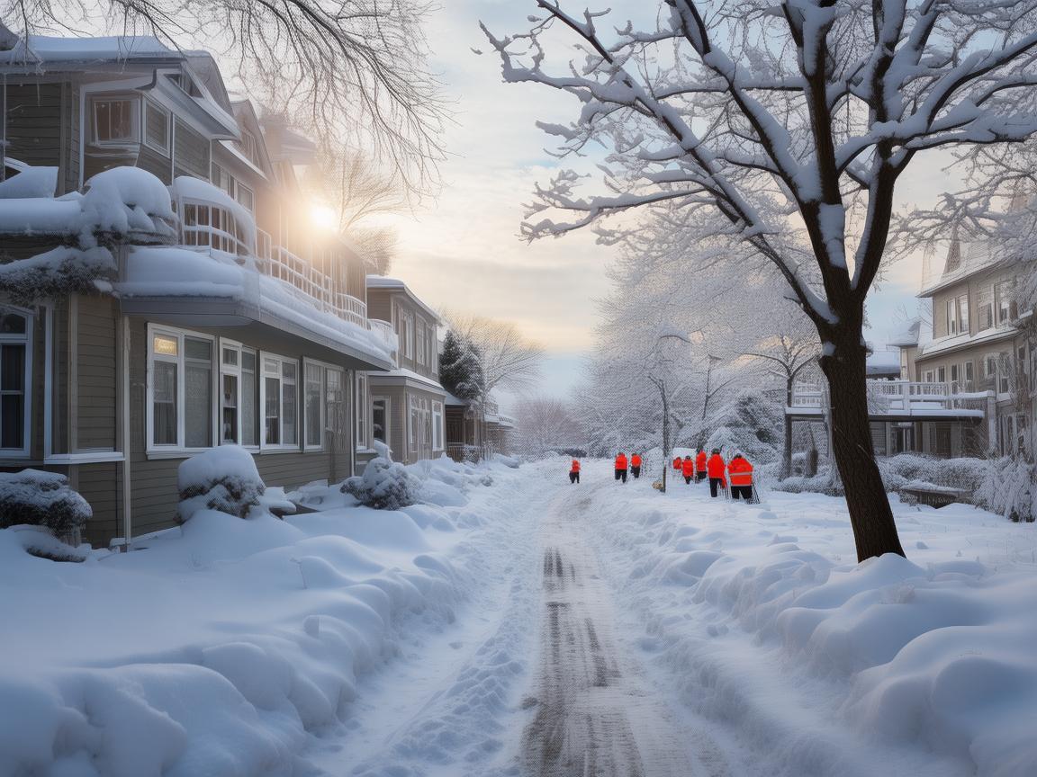 物业会清理小区的雪吗？