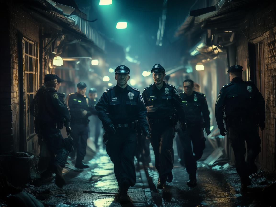 物业警察突击抓人，这算违法吗？
